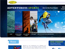 Tablet Screenshot of adventurous.com